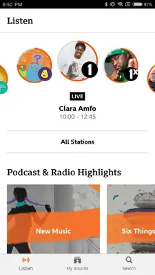 BBC Sounds Radio & Podcasts android App screenshot 1